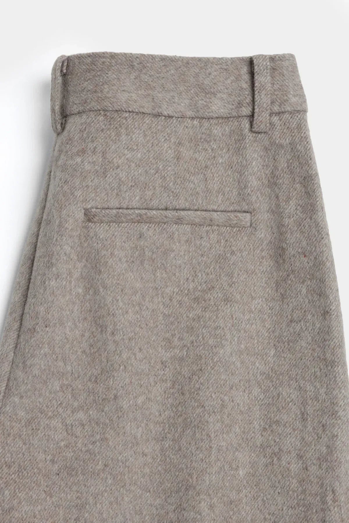 Hose Barrel in Taupe Melange
