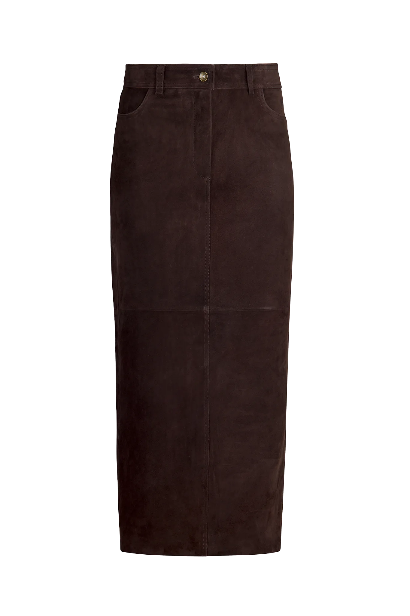Lederrock Leda in Dark Brown