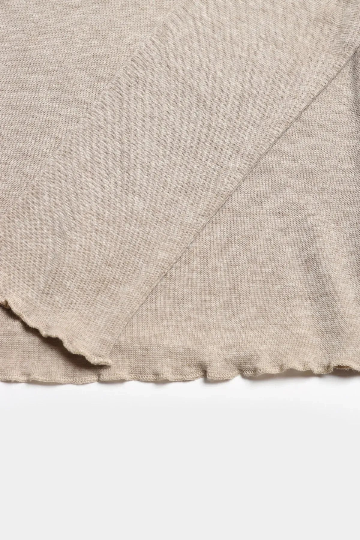 Longsleeve Chiara in Beige Melange