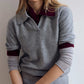 Polo Niam in Knitted Stone