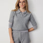 Polo Niam in Knitted Stone