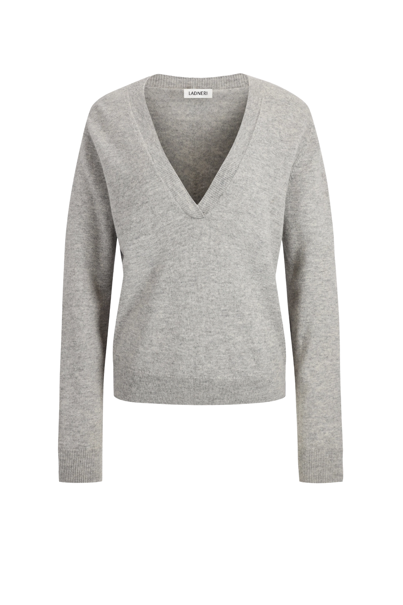 Pullover Pizzo in Light Grey