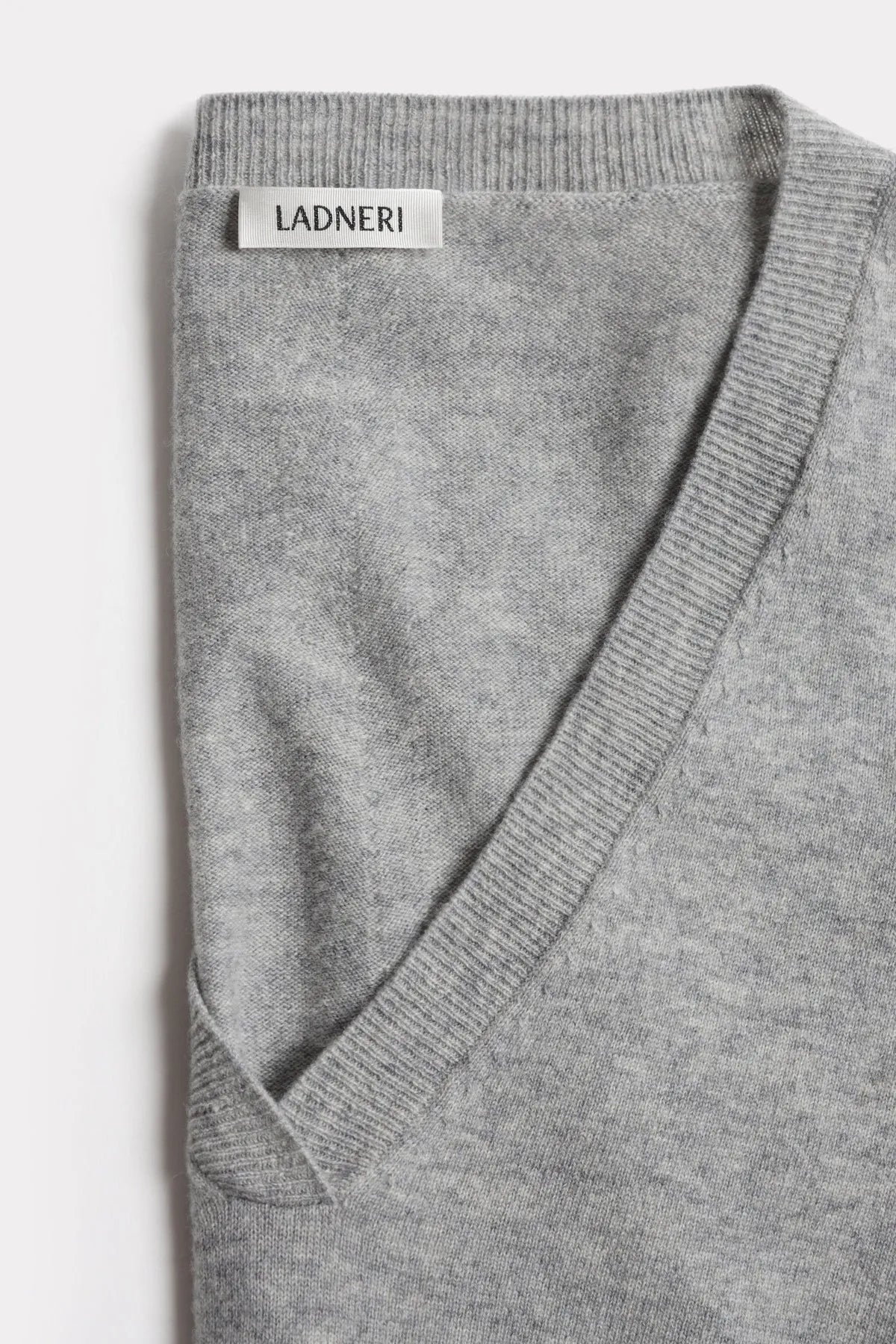 Pullover Pizzo in Light Grey
