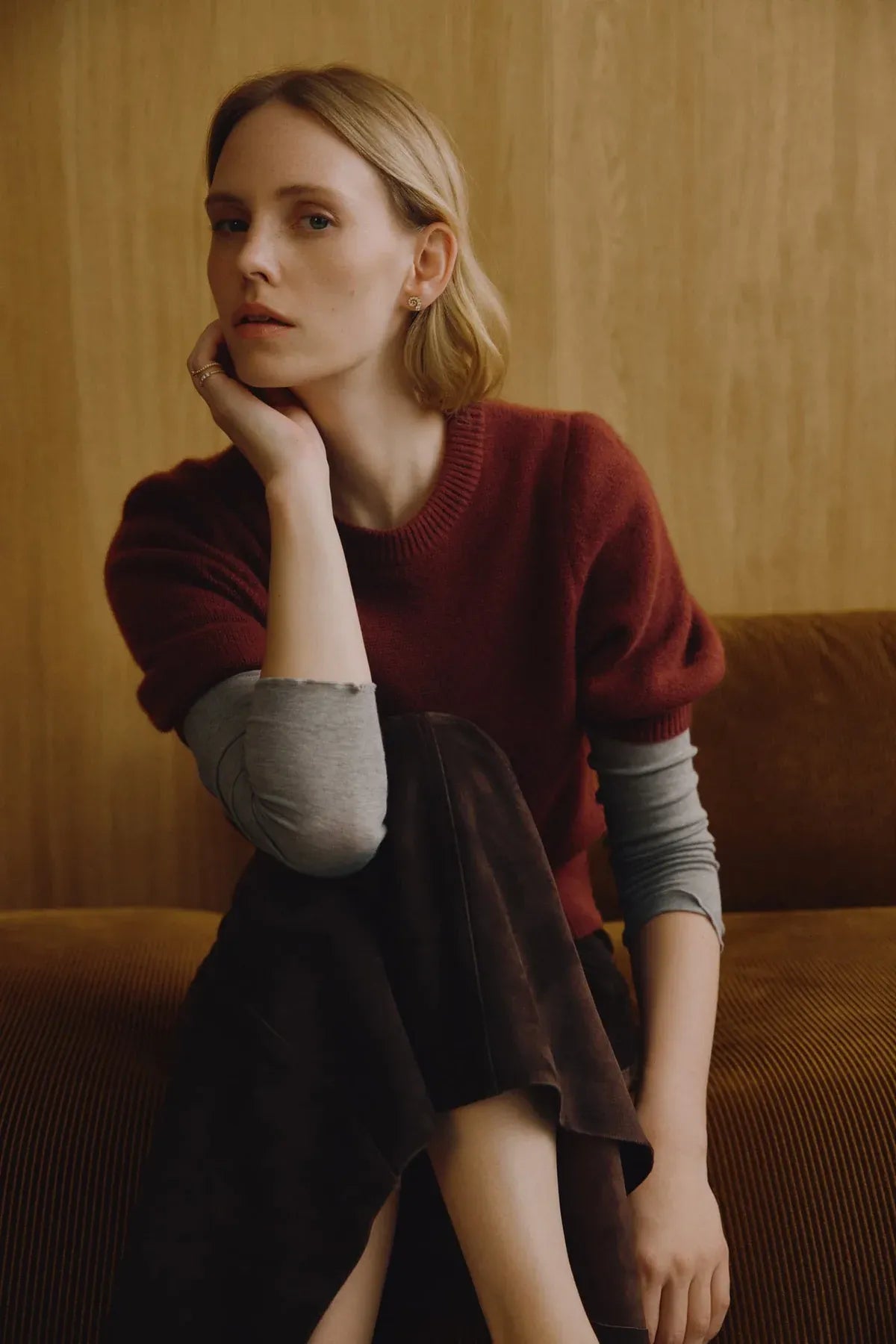 Pullover Poupette in Rouge