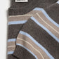 Pullover Poupette in Taupe Striped