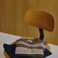 Pullover Poupette in Taupe Striped
