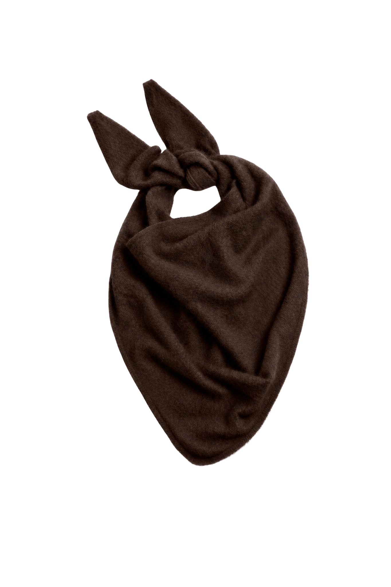 Schal Paxa in Dark Brown Brushed