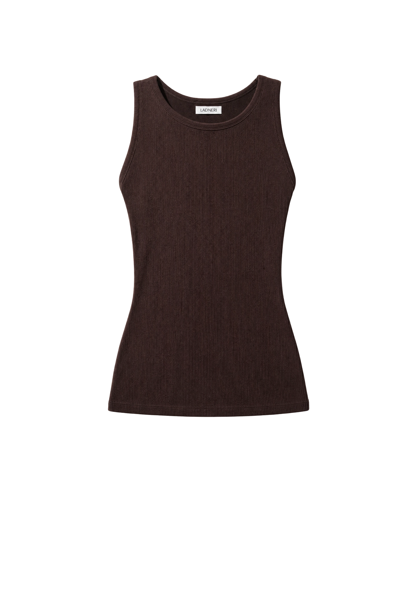 Tank Top La Coeur in Dark Brown