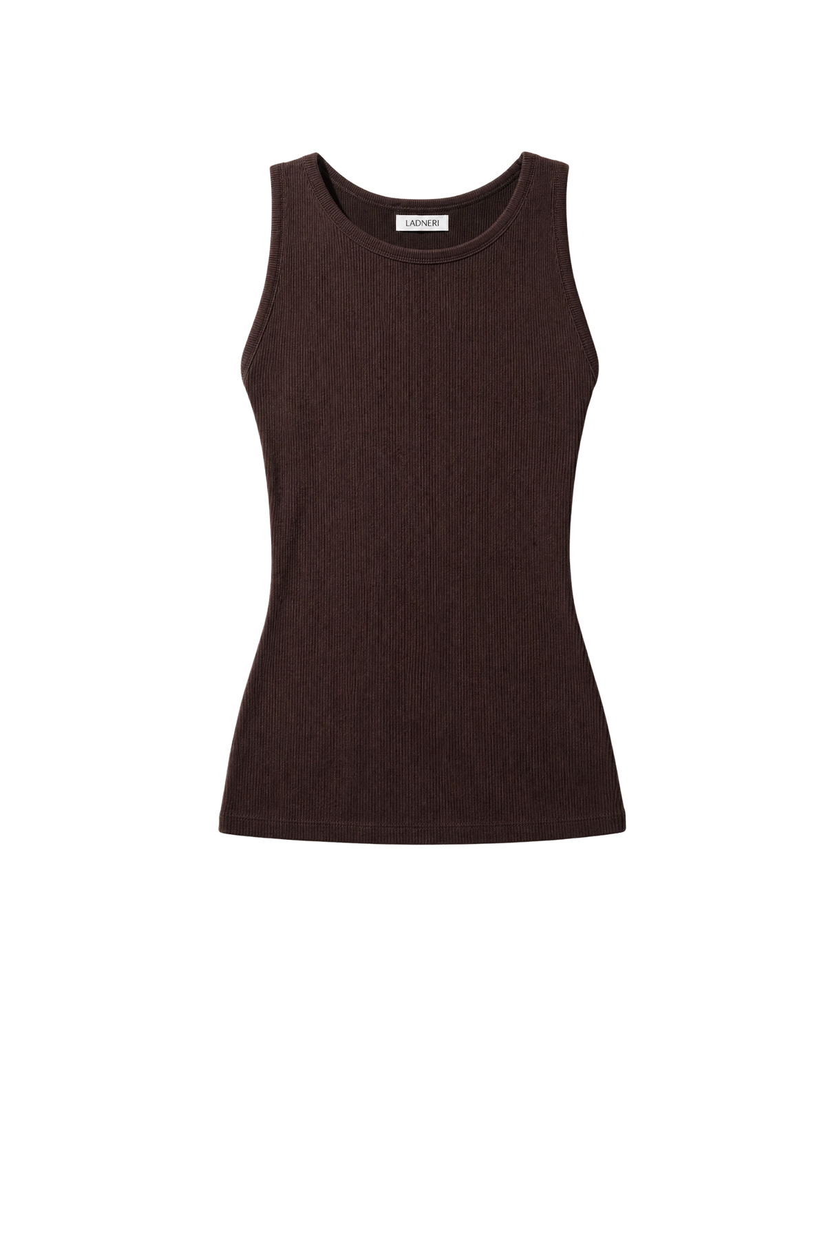 Tank Top La Coeur in Dark Brown
