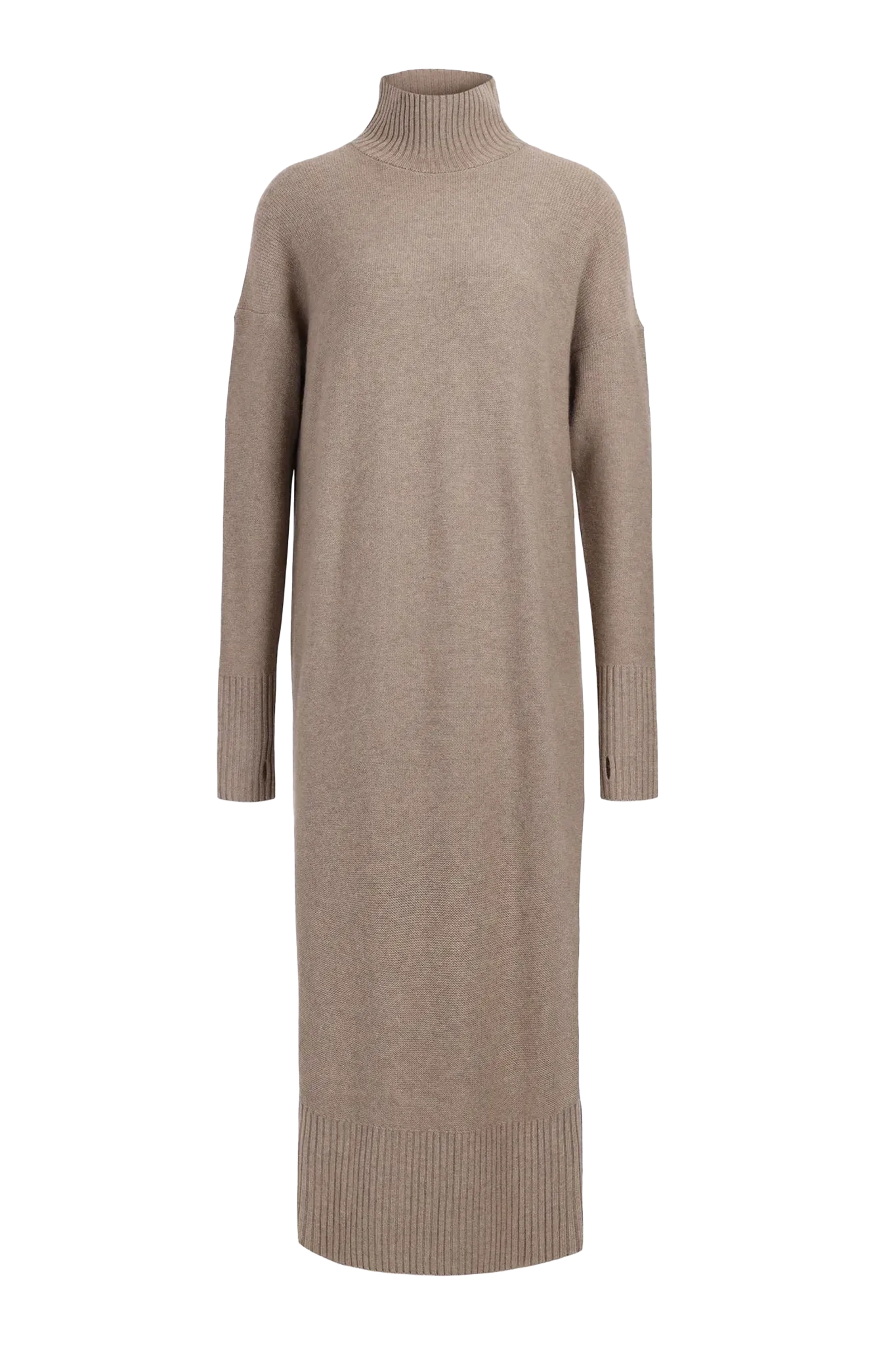 Strickkleid Hamptons in Taupe