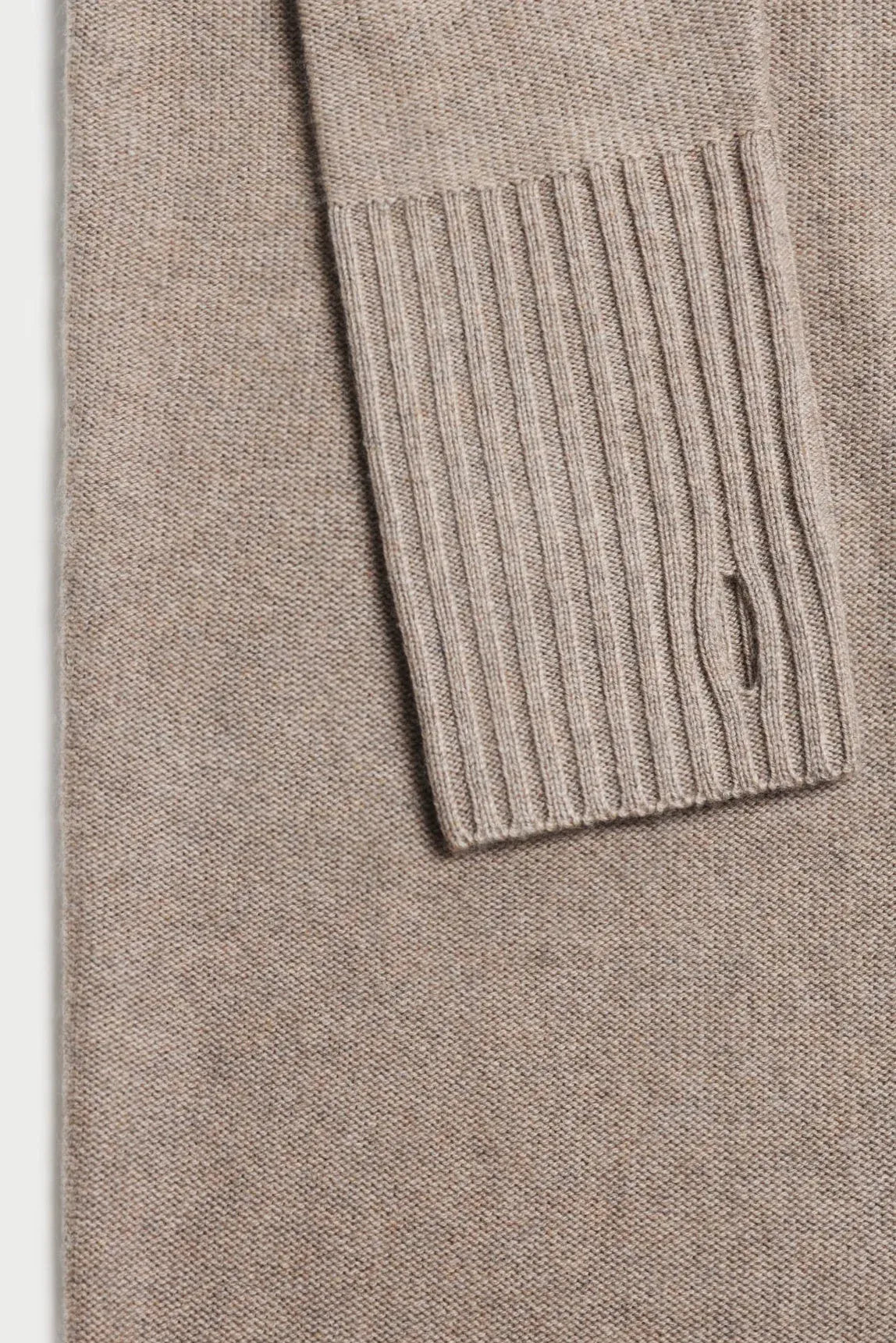 Strickkleid Hamptons in Taupe
