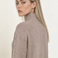Strickkleid Hamptons in Taupe