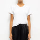 Shirt Margo V Neck in White