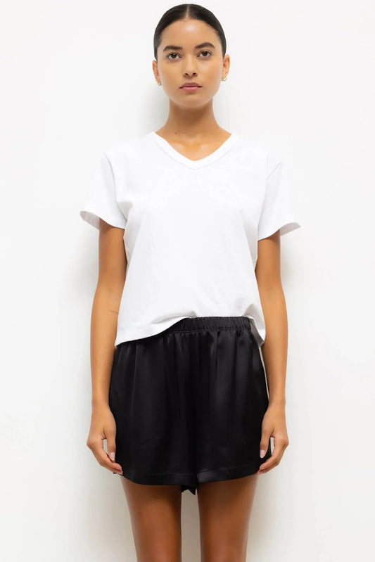 Shirt Margo V Neck in White