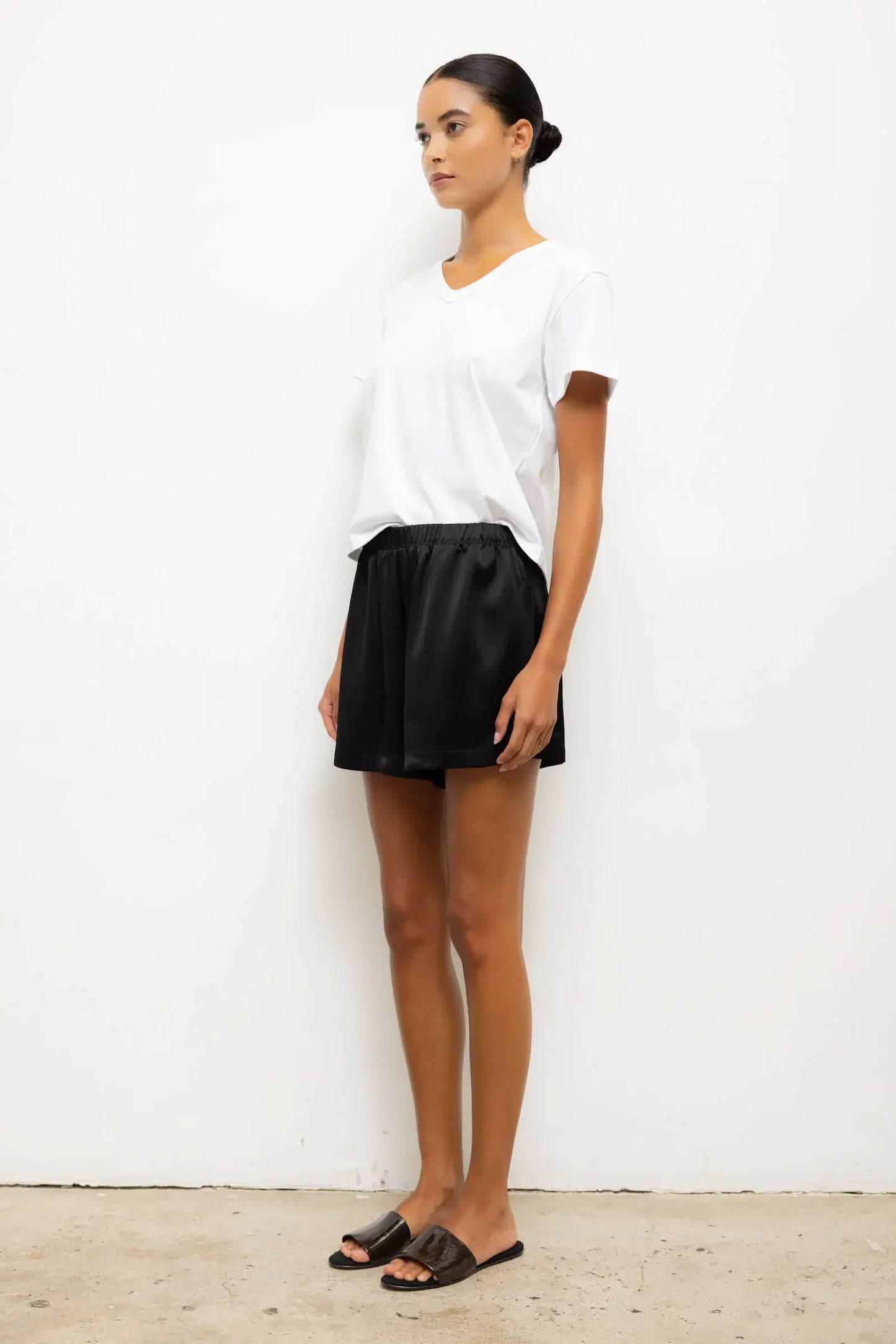 Shirt Margo V Neck in White