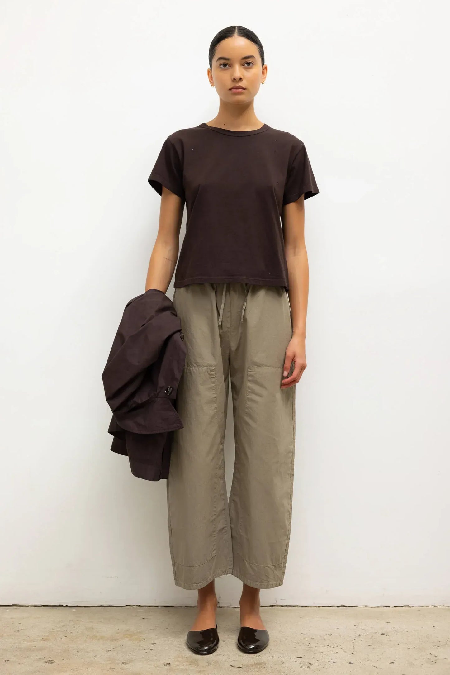 Shirt The Margo in Chocolate