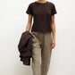 Shirt The Margo in Chocolate