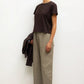 Shirt The Margo in Chocolate