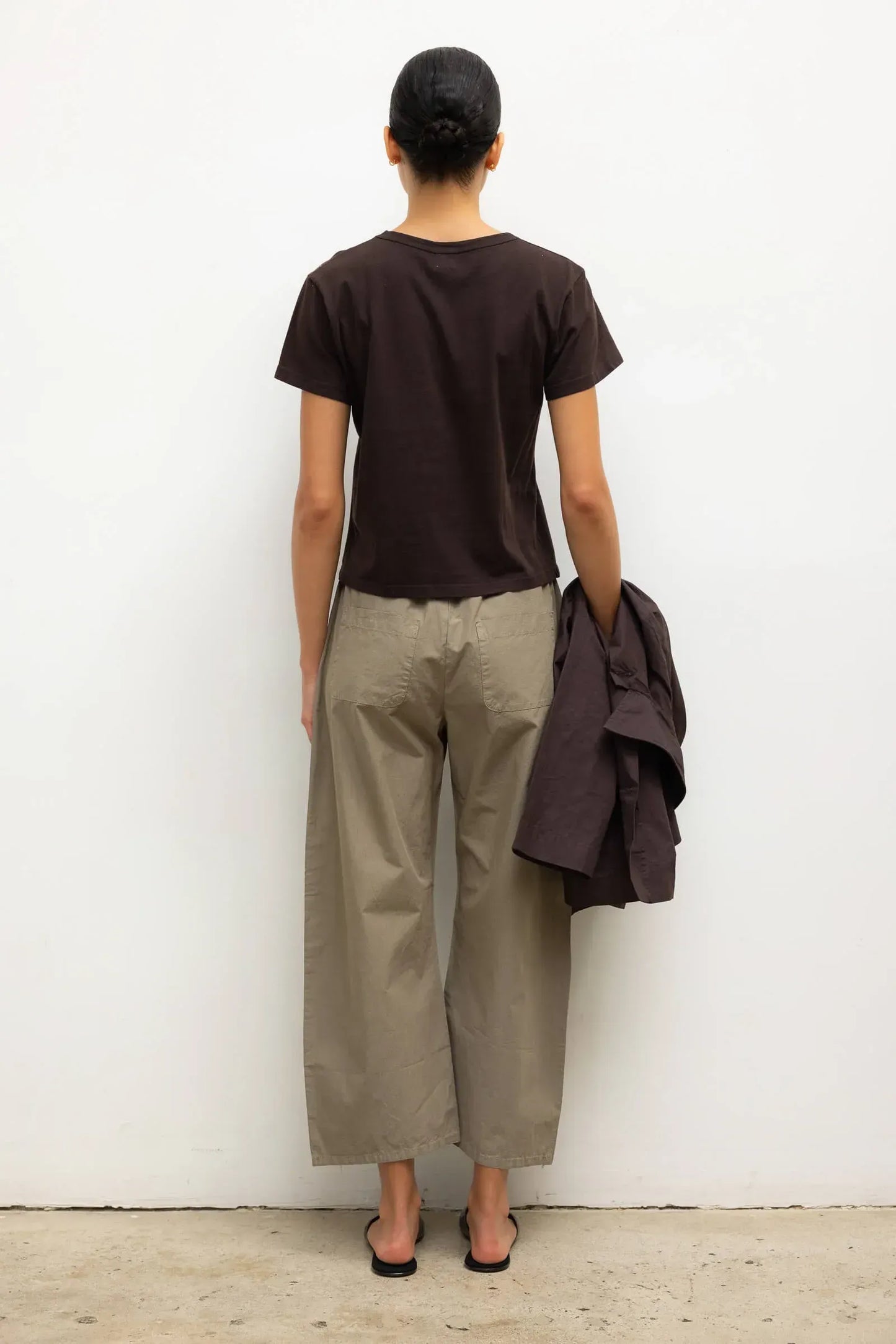 Shirt The Margo in Chocolate