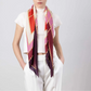 Pleated Scarf Era in Pink-Crimson