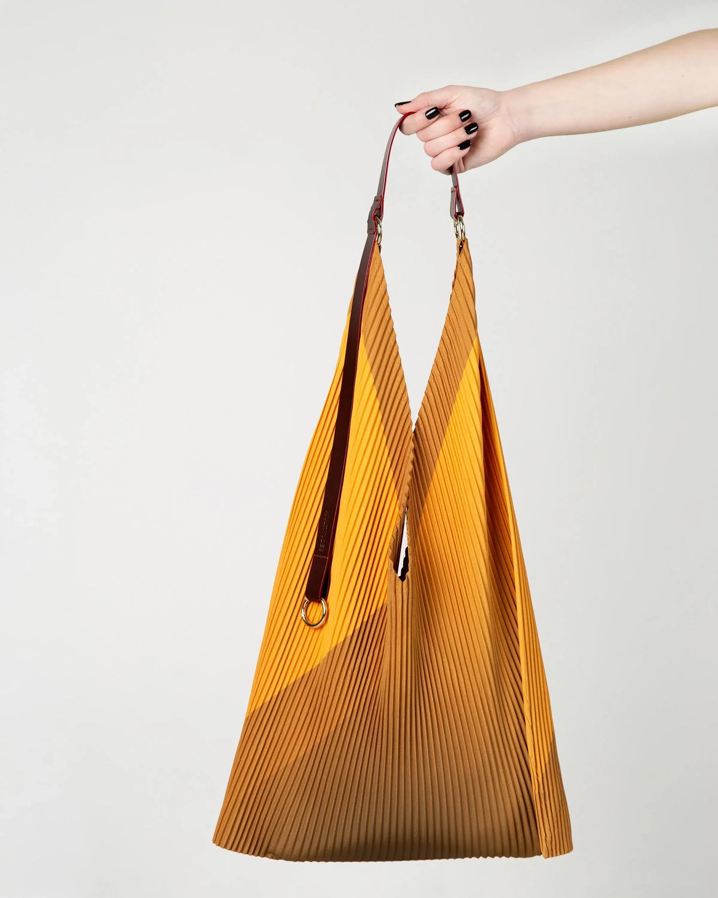 Y Bag Cameron (mit Lederhenkel) in Yellow