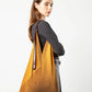 Y Bag Cameron (mit Lederhenkel) in Yellow