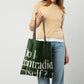 Tote Bag Walt in Green-White