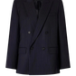 Blazer Leston in Midnight Pinstripes
