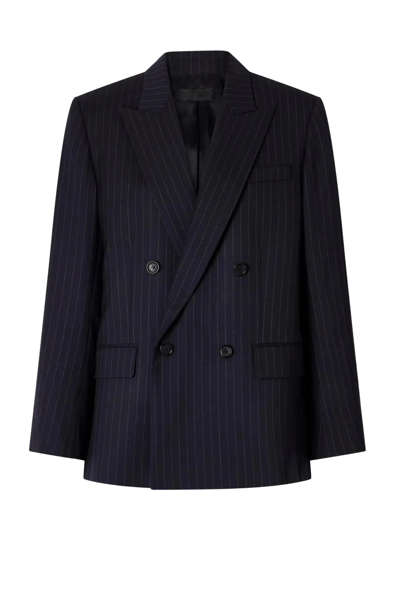 Blazer Leston in Midnight Pinstripes