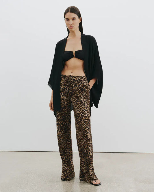 Hose Adriel in Vintage Leopard Print