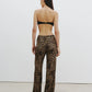 Hose Adriel in Vintage Leopard Print
