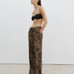 Hose Adriel in Vintage Leopard Print