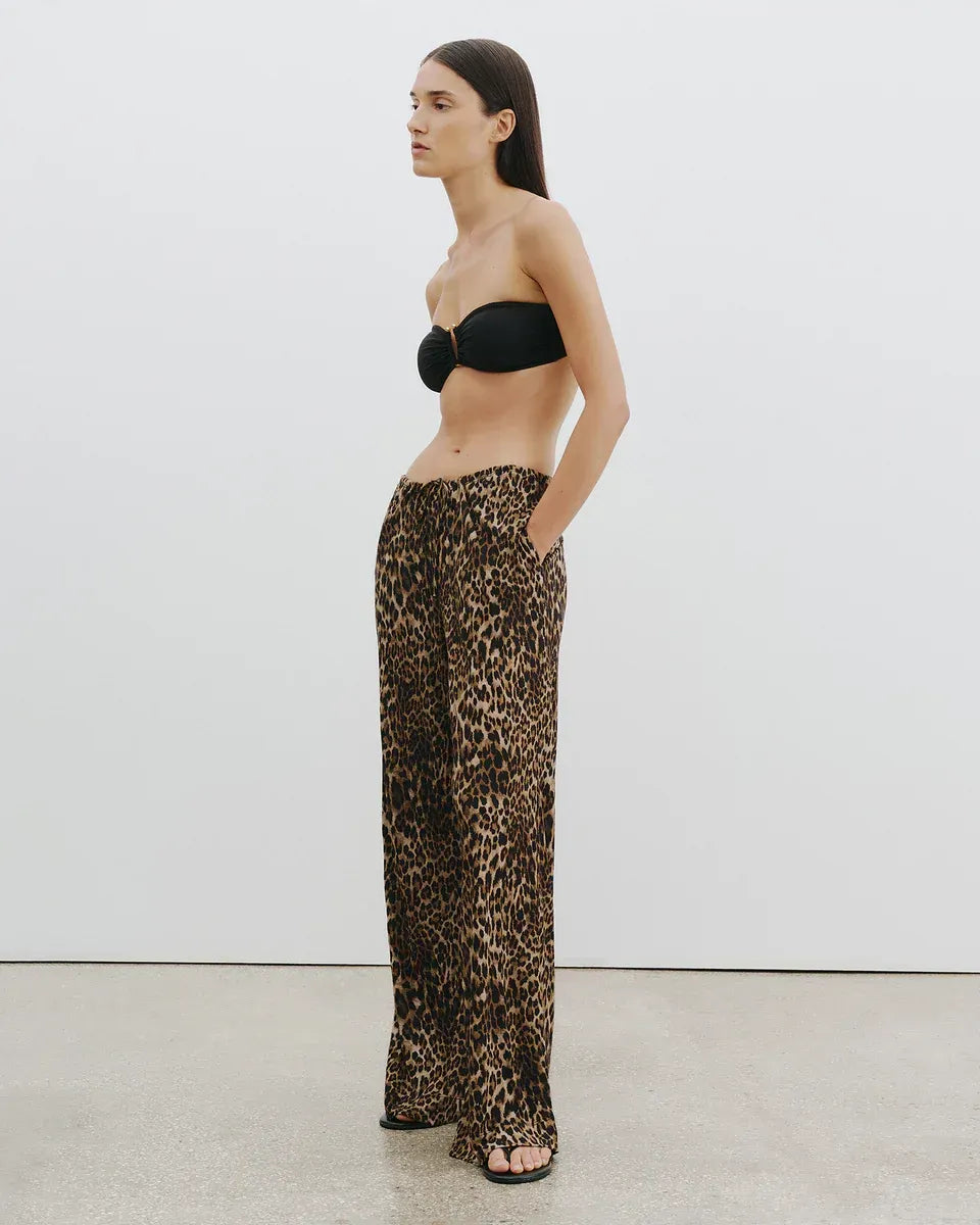 Hose Adriel in Vintage Leopard Print