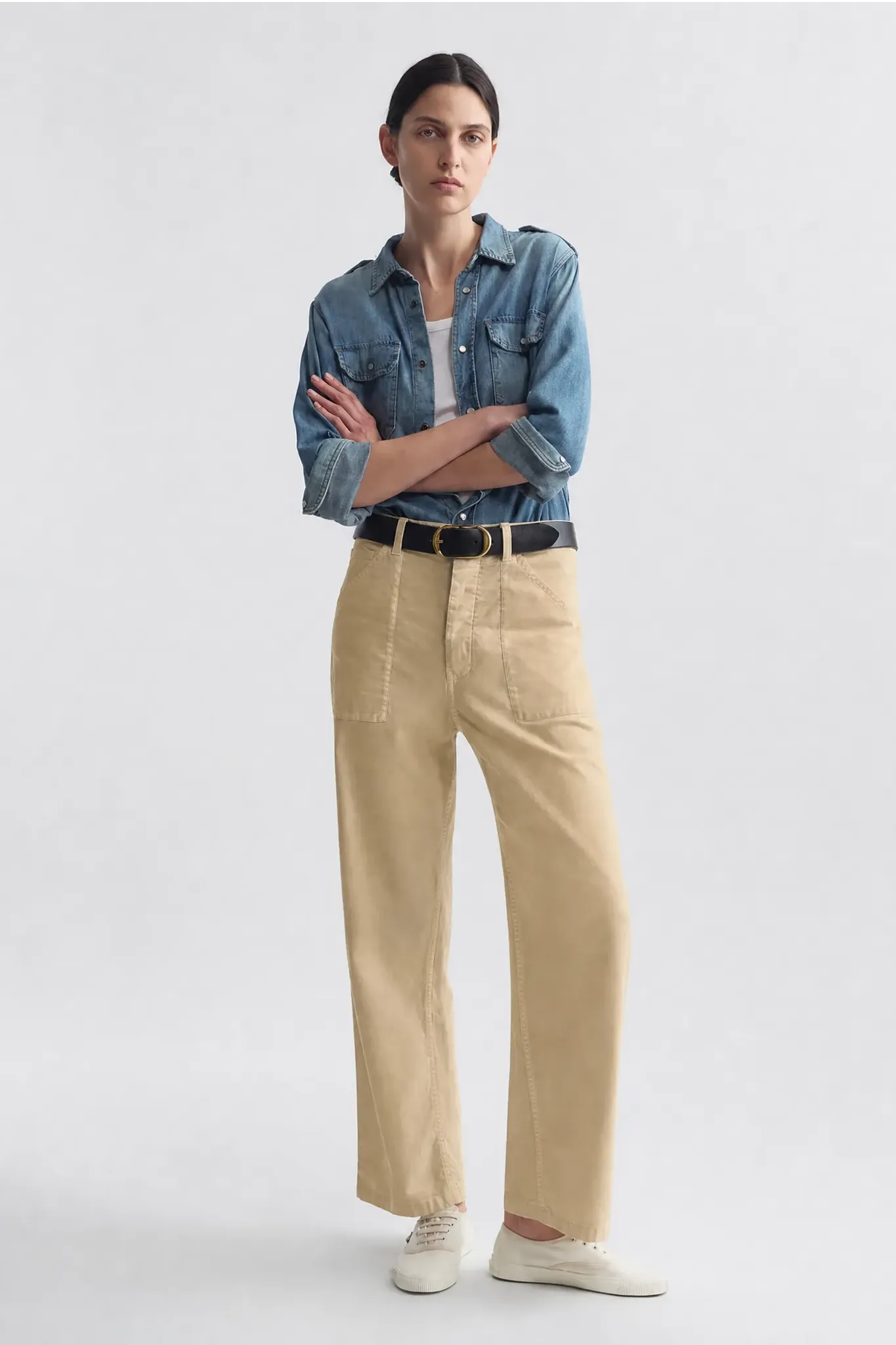 Hose Whitney in Vintage Washed-Solstice