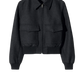 Jacke Redley Bomber in Dark Charcoal