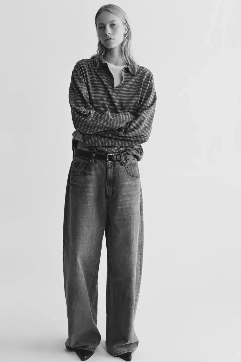 Jeans Terese in Ash Grey Wash