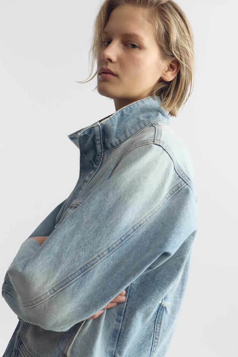 Jeansjacke Marilou in Alice Wash