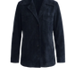 Lederjacke Dominic Suede in Midnight