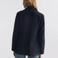 Lederjacke Dominic Suede in Midnight