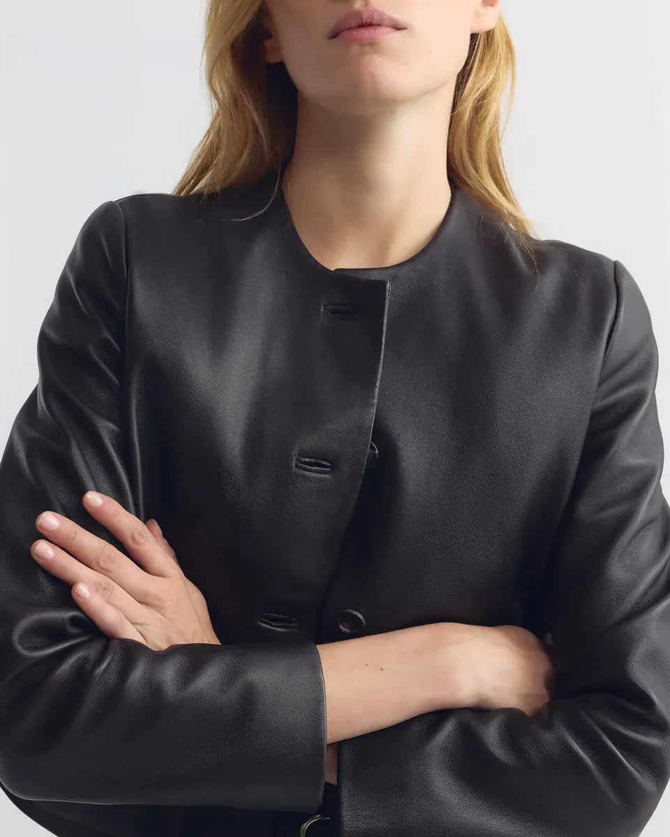 Lederjacke Ophelie in Black