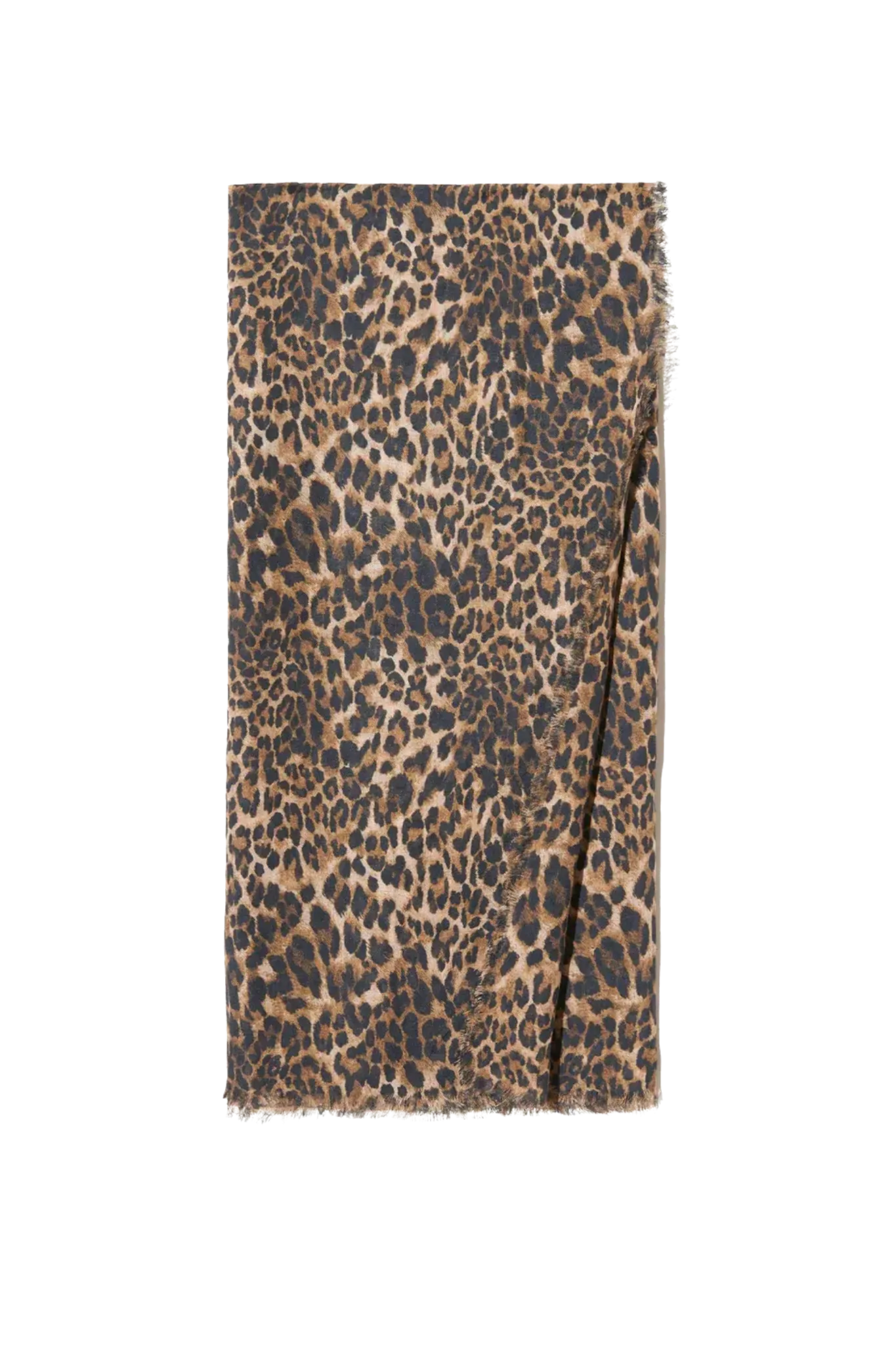 Schal Cashmere Scarf in Vintage Leopard Print