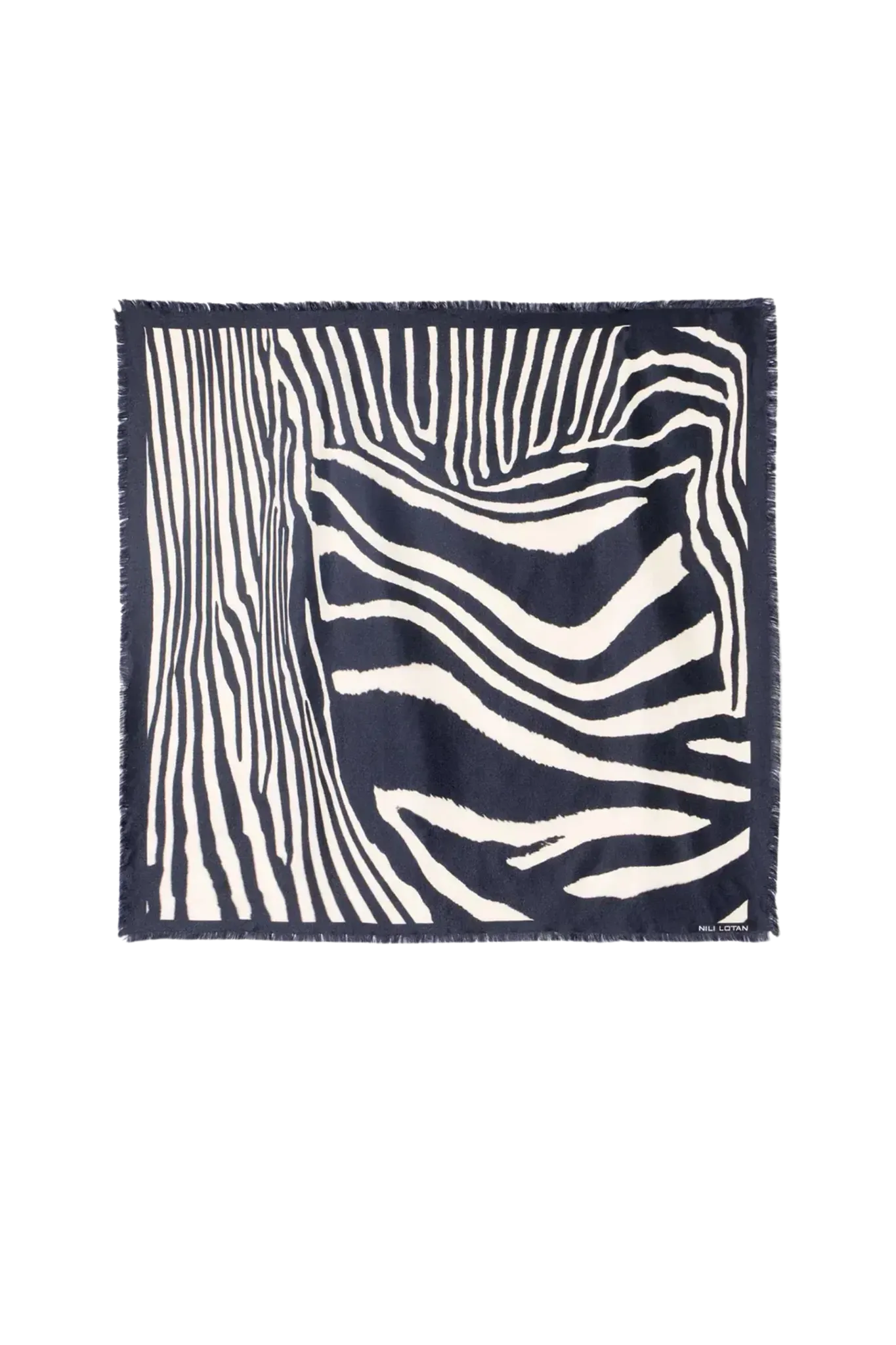 Tuch Zebra Twill in Zebra Print