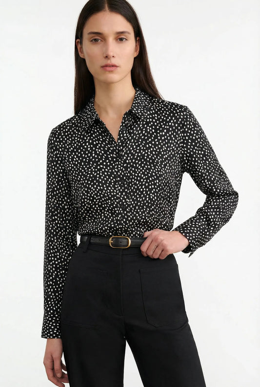 Shirt Gaia Slim in Wild Dot
