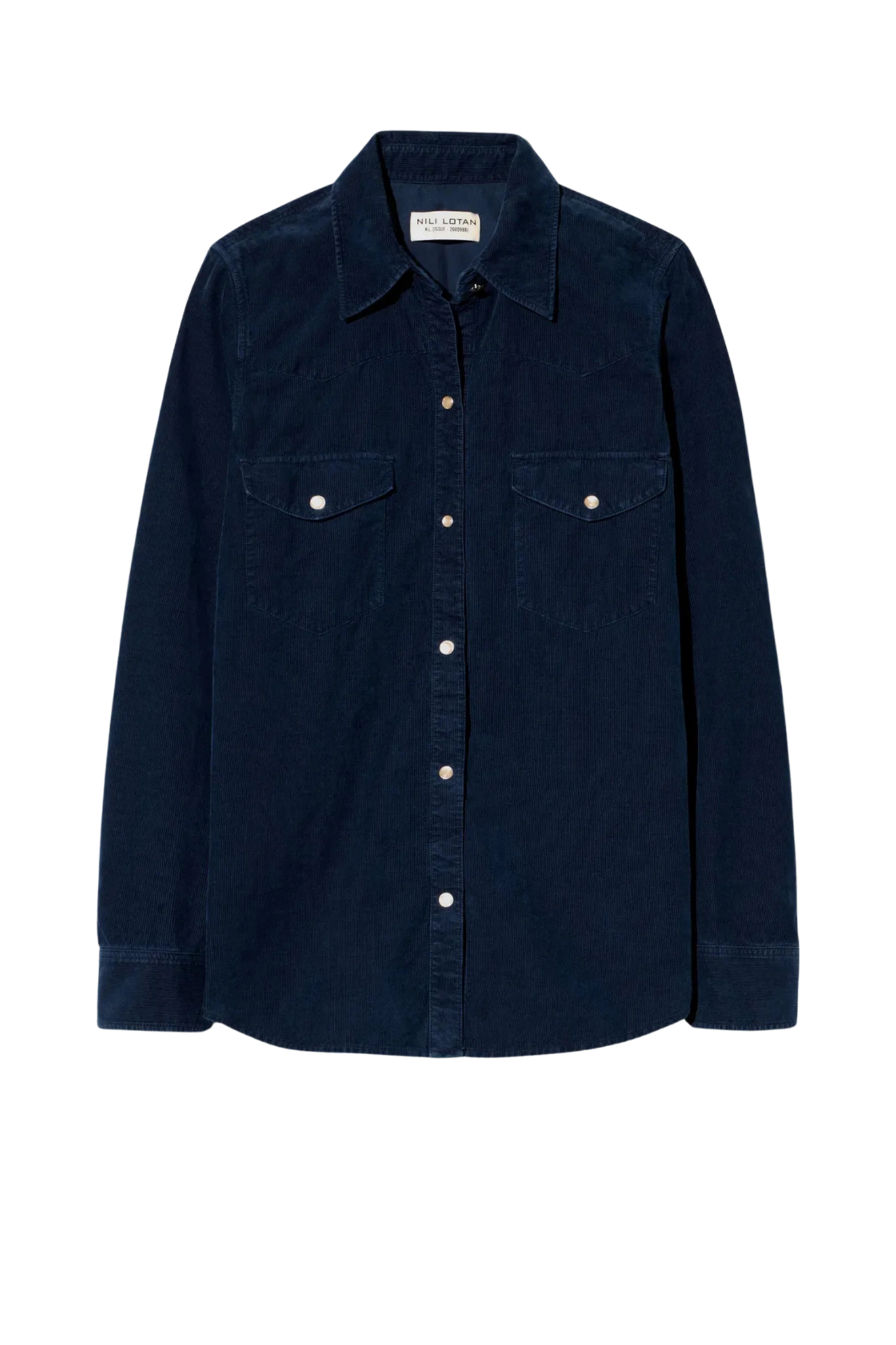Shirt Travis Corduroy in Dusk Navy