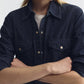 Shirt Travis Corduroy in Dusk Navy