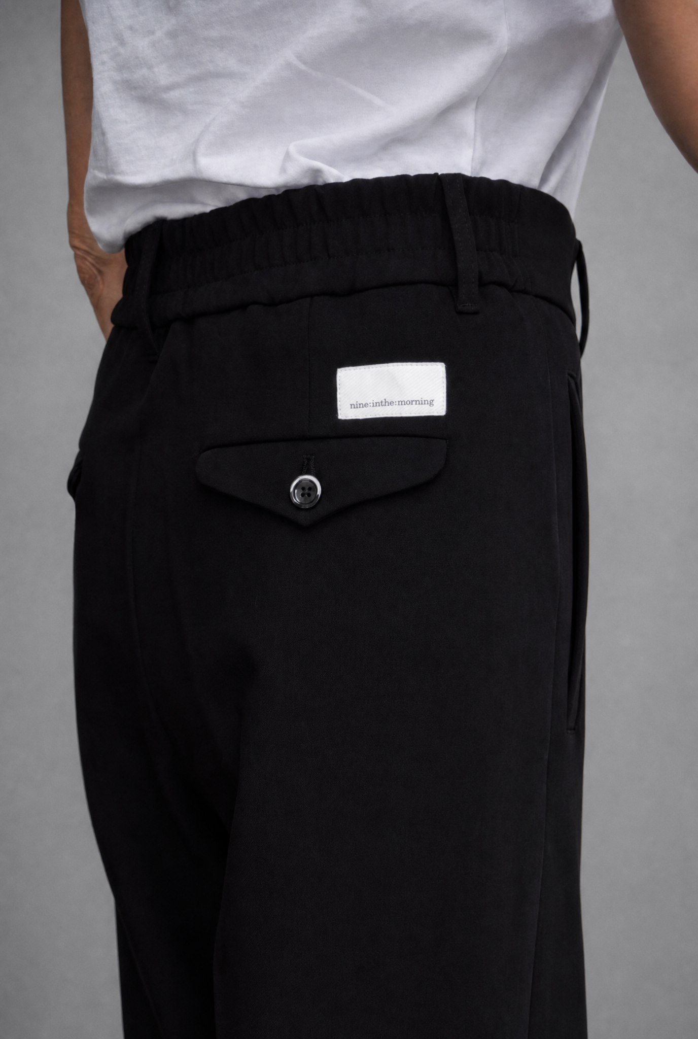 Hose Astrid Coulisse in Nero