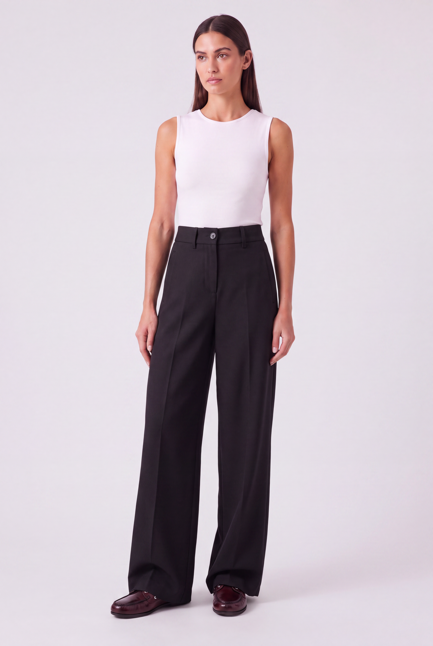 Hose Astrid Coulisse in Nero