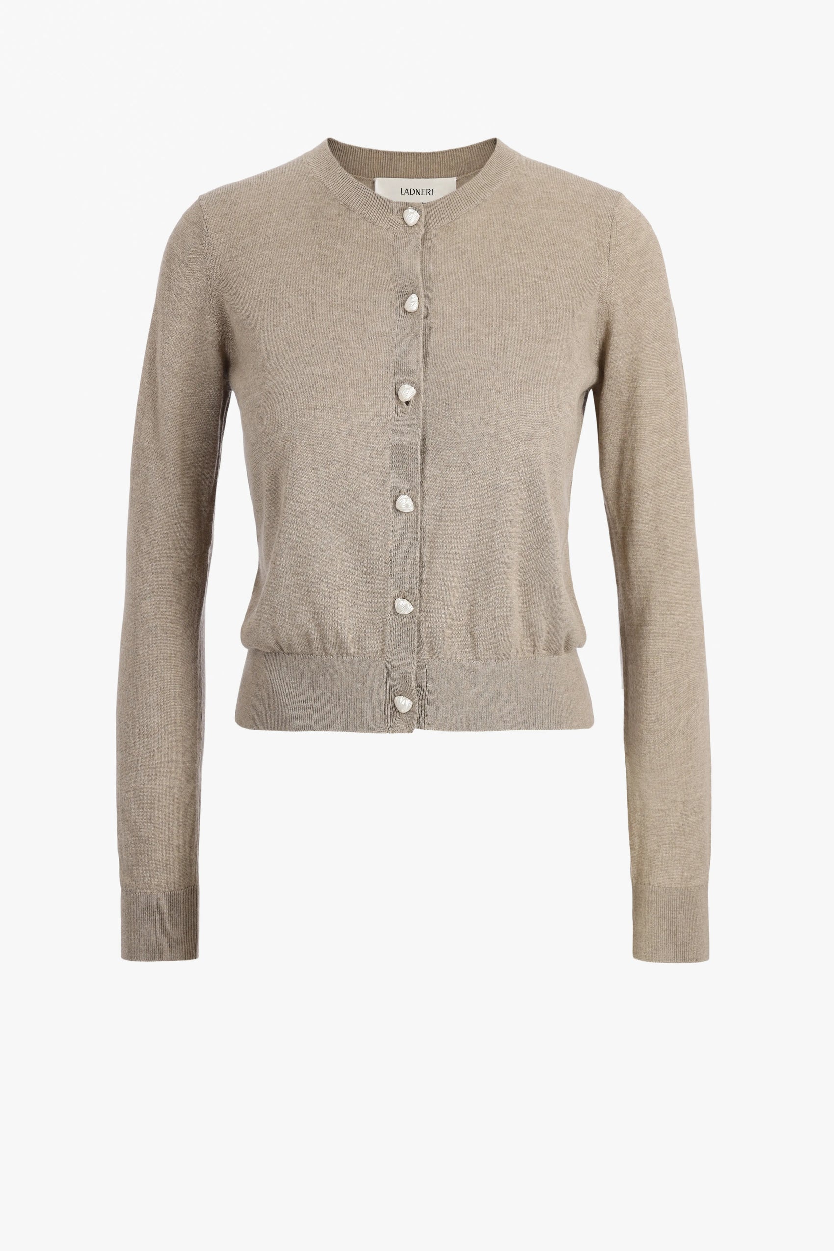 Gigi cardigan in taupe
