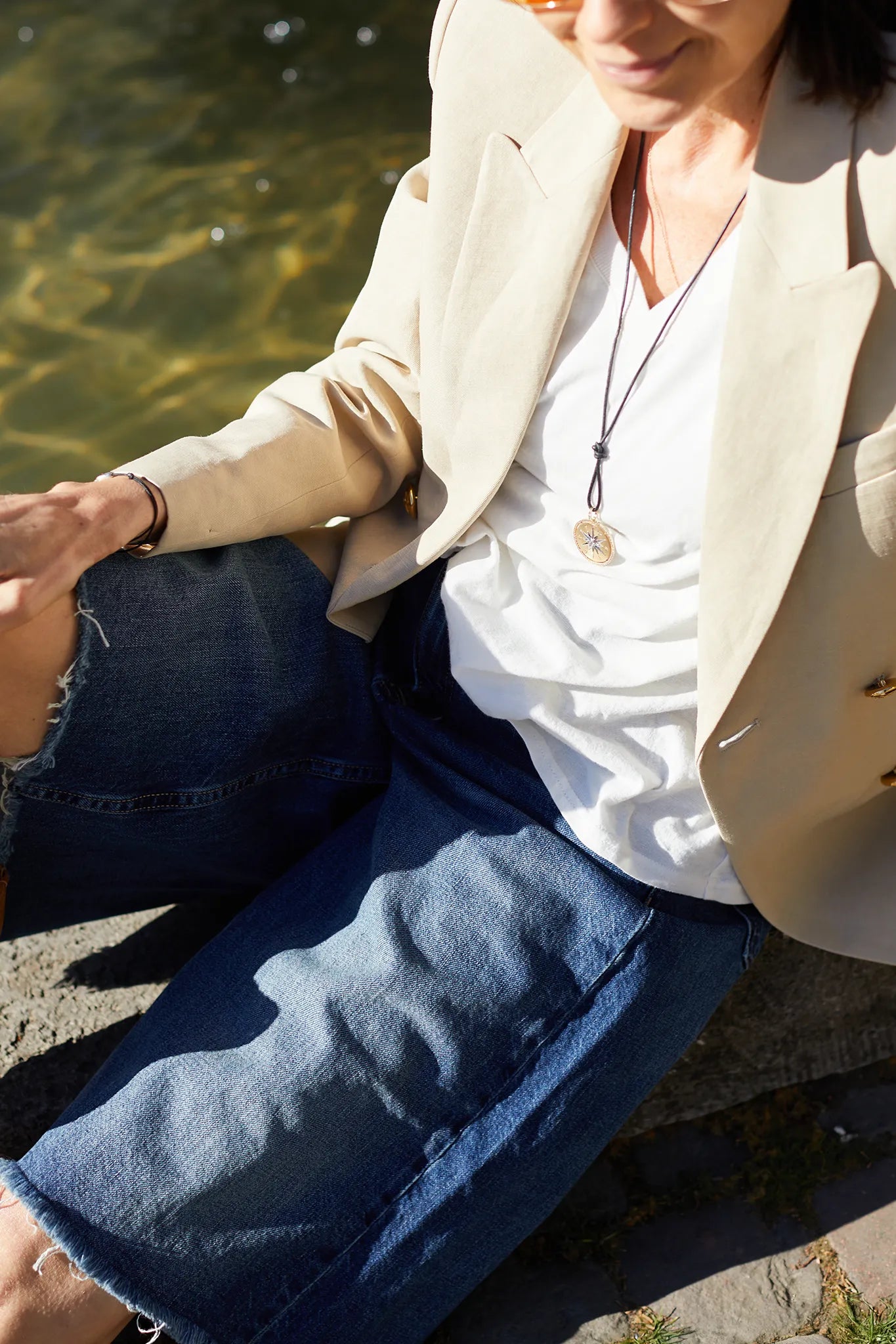 Blazer Veda in Khaki