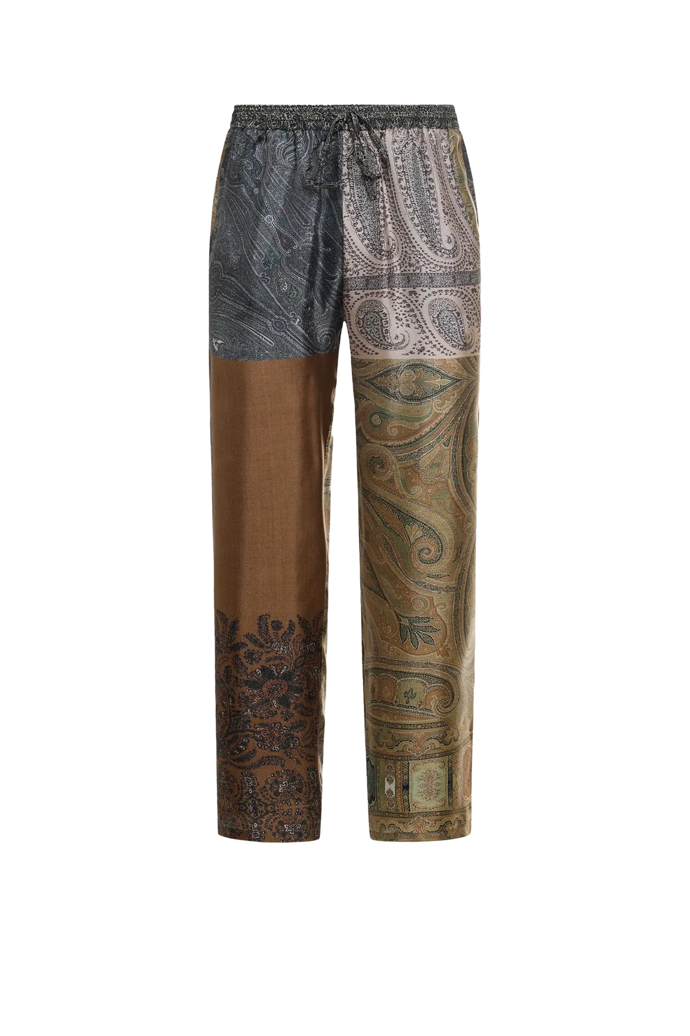 Hose Aloe Silk in Kaki